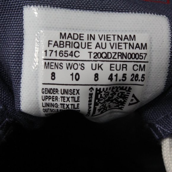 Converse Chuck 70 Utility High-Top Sneakers in Blue and White - Picture 11 of 11